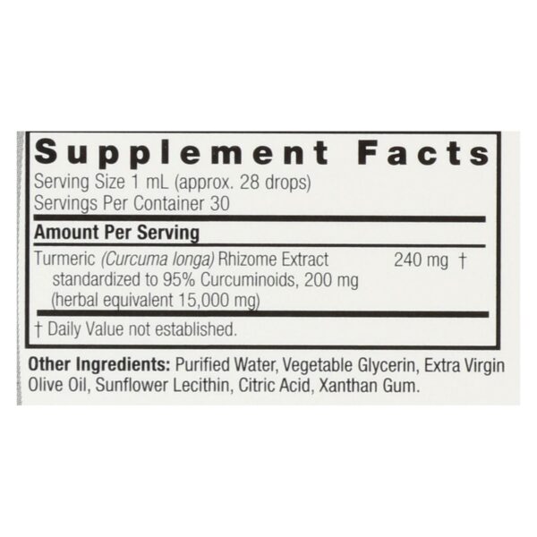 Nature's Answer - Turmeric-3 - Liquid - 1 Oz - Image 2