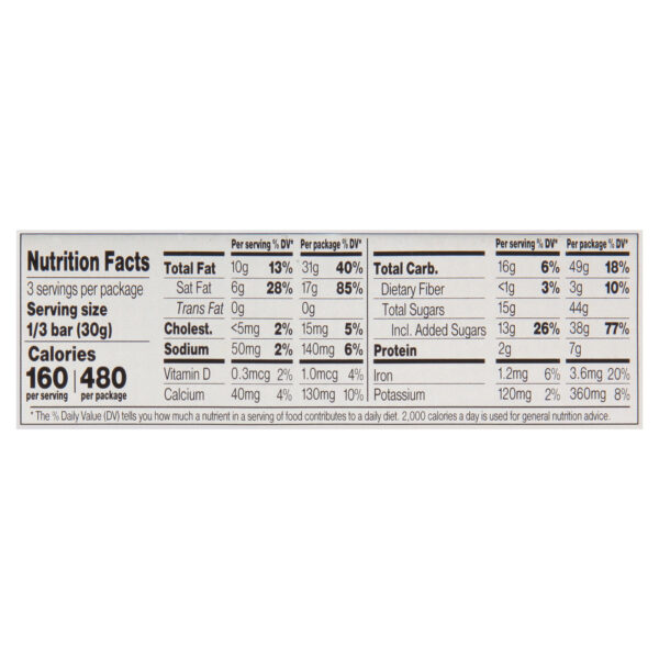 Chocolove - Bar Salt Peanut Butter Fld Milk Chocolate - Case Of 10-3.2 Oz - Image 2