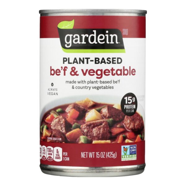Gardein - Soup Beef & Veggie Plant-based - Case Of 12-15 Oz - Image 2