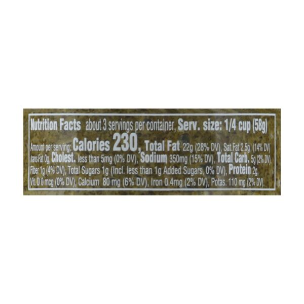 Sacla - Pesto Wild Garlic - Case Of 6 - 6.7 Oz - Image 2