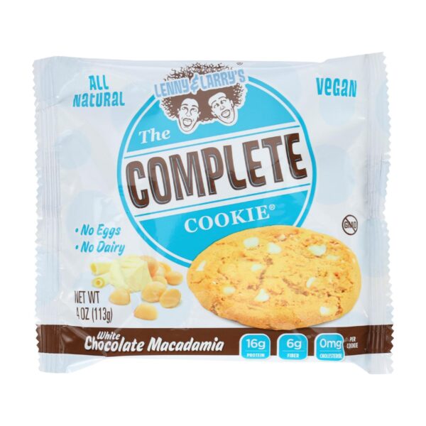 Lenny And Larry's The Complete Cookie - White Chocolate Macadamia - 4 Oz - Case Of 12 - Image 3
