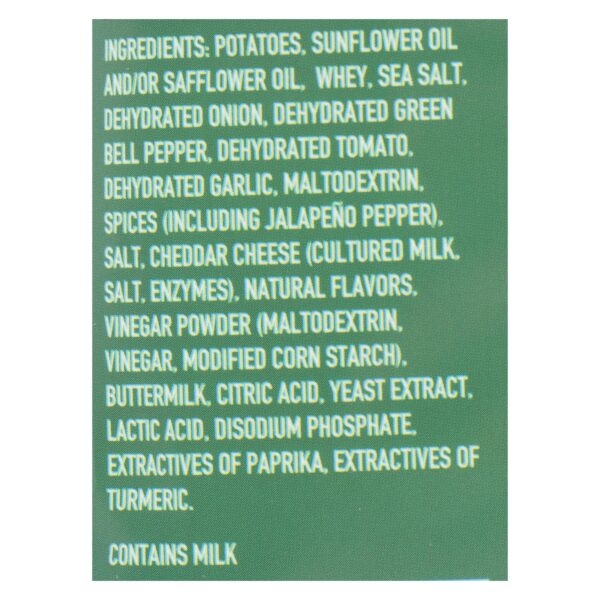 Boulder Canyon - Chips - Jalapeno Cheddar - Case Of 12 - 5 Oz. - Image 2
