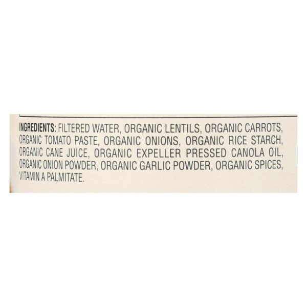 Health Valley Organic Soup - Lentil No Salt Added - Case Of 12 - 15 Oz. - Image 2
