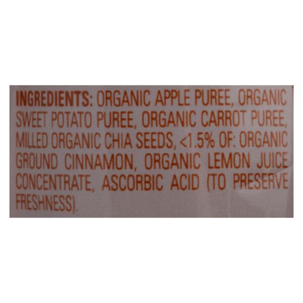 Happy Baby Happytot Organic Superfoods Sweet Potato Apple Carrot And Cinnamon - 4.22 Oz - Case Of 16 - Image 2