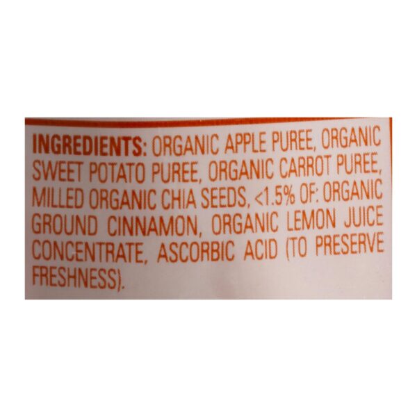 Happy Baby Happytot Organic Superfoods Sweet Potato Apple Carrot And Cinnamon - 4.22 Oz - Case Of 16 - Image 4