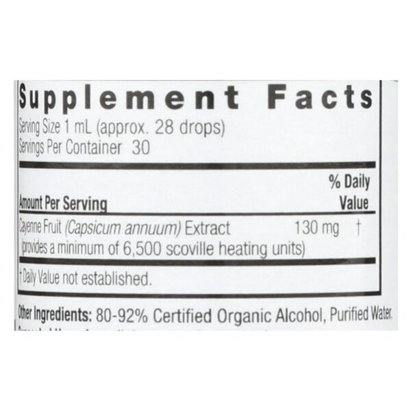 Nature's Answer - Cayenne Fruit - 1 Fl Oz - Image 2