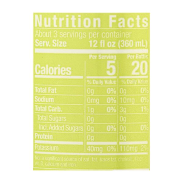 Polar Beverages Tonic - Lime - Diet - Case Of 12 - 33.8 Fl Oz - Image 2