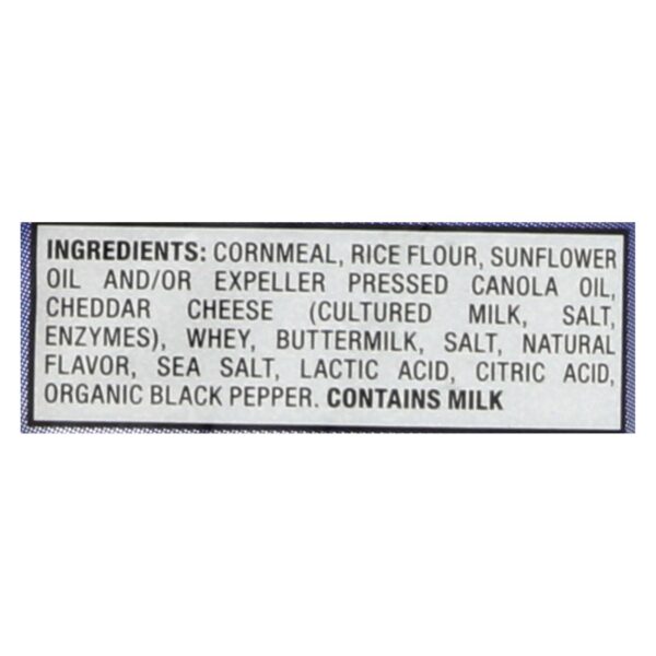 Pirate's Booty Aged White Cheddar Baked Rice And Corn Puffs  - Case Of 24 - 1 Oz - Image 2