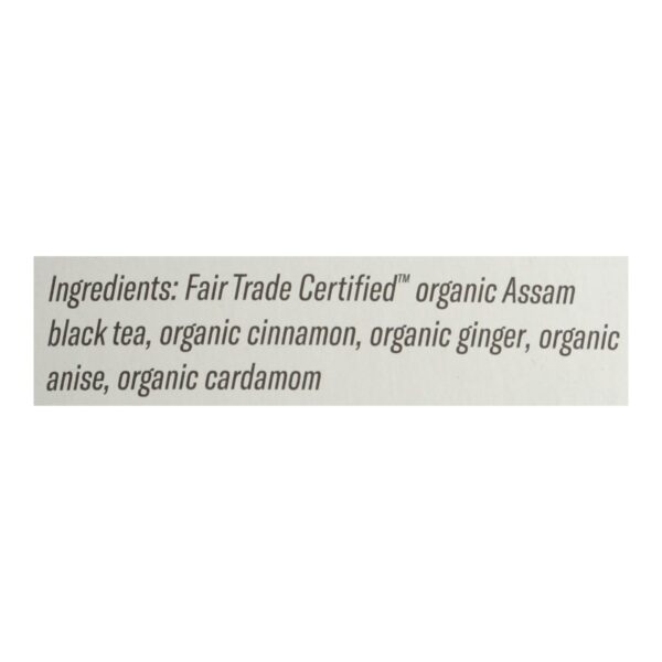 Numi Golden Chai Spiced Assam Black Tea - 18 Tea Bags - Case Of 6 - Image 2