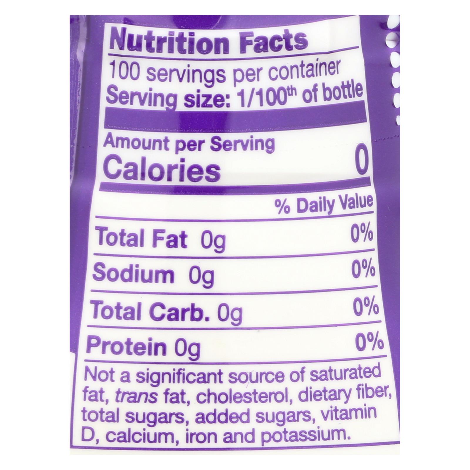 Pyure Sugar Free Organic Vanilla Liquid Stevia Extract  - Case Of 6 - 1.8 Oz - Image 2