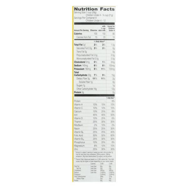 General Mills Cereal Whole Grain Oat  - Case Of 12 - 8.9 Oz - Image 2
