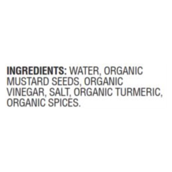 Woodstock Organic Dijon Mustard - Case Of 12 - 8 Oz - Image 2