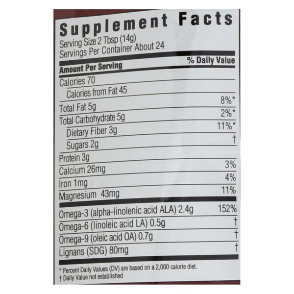 Spectrum Essentials Ground Flax With Mixed Berries - 12 Oz - Image 2