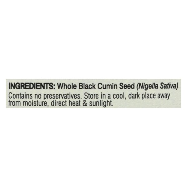 Amazing Herbs - Black Seed Whole Seed - 16 Oz - Image 3