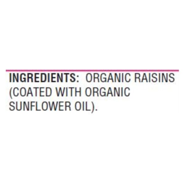 Woodstock Organic Unsweetened Raisins - Case Of 8 - 13 Oz - Image 2
