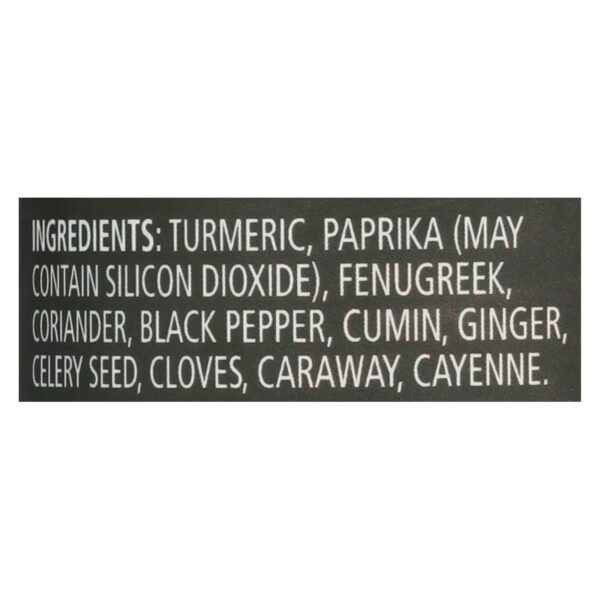 Frontier Herb Curry Powder Seasoning Blend - 2.19 Oz - Image 2
