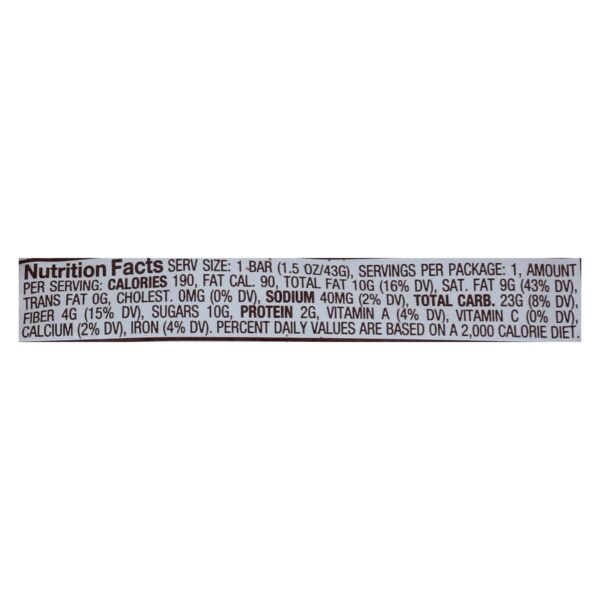 Jennie's Organic Goji Moji Raw Coconut Bar - Case Of 12 - 1.5 Oz. - Image 2