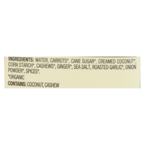 Pacific Natural Foods Carrot Ginger Soup - Organic Cashew - Case Of 12 - 32 Fl Oz. - Image 2