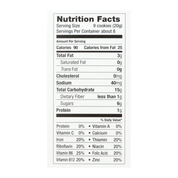 Earth's Best Organic Letter Of The Day Oatmeal Cinnamon Cookies - Case Of 6 - 5.3 Oz. - Image 2
