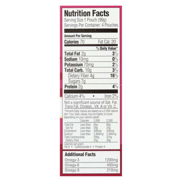 Mamma Chia Organic Squeeze Vitality Snack - Strawberry Banana - Case Of 6 - 3.5 Oz. - Image 2