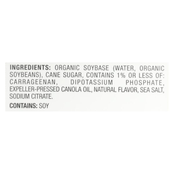 Pacific Natural Foods Select Soy - Low Fat - Case Of 12 - 32 Fl Oz. - Image 2