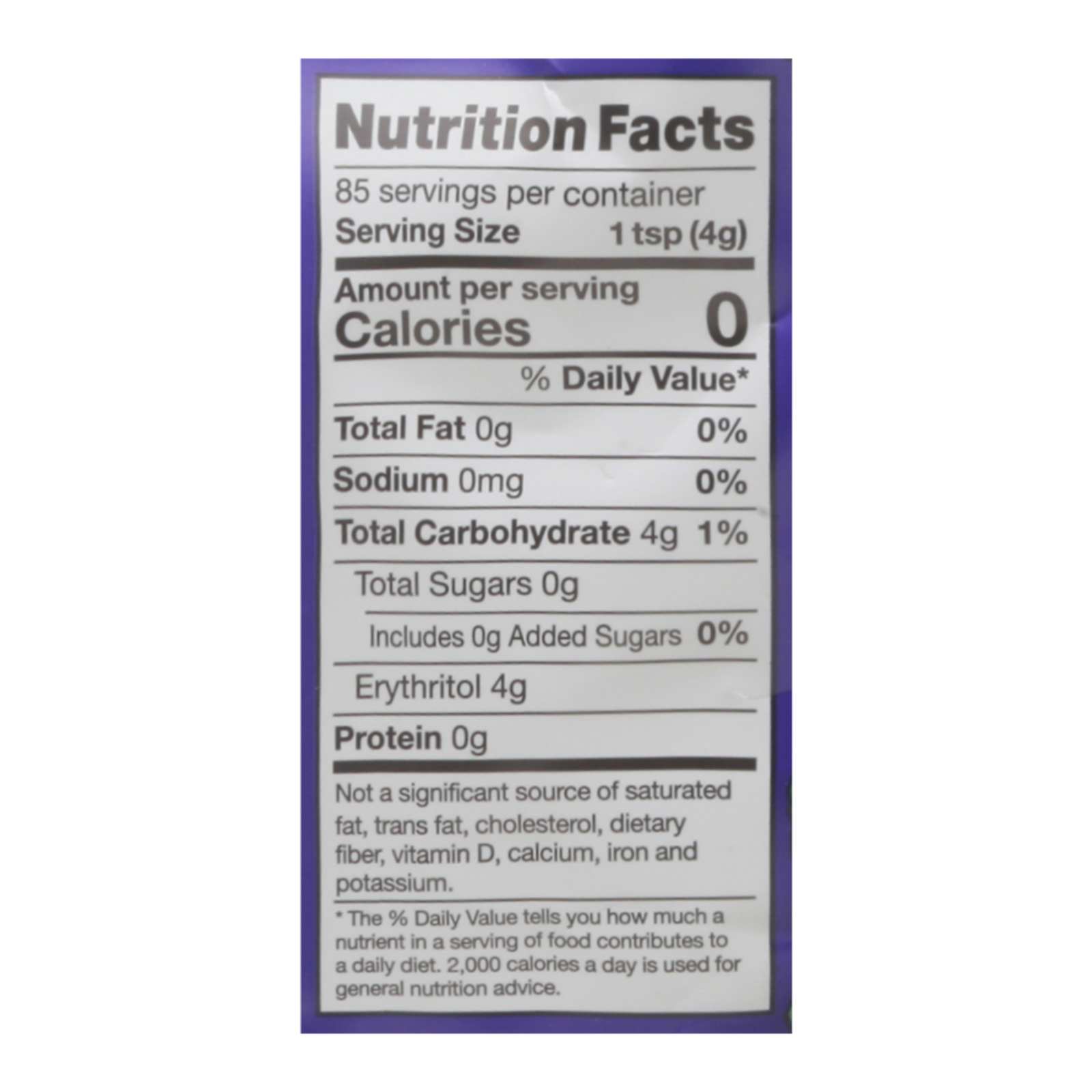 Pyure - Granulr Swtnr W/stvia - Case Of 6-12 Oz - Image 2