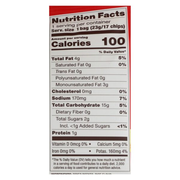 Popchips Potato Chip - Barbeque - Case Of 24 - 0.8 Oz. - Image 2