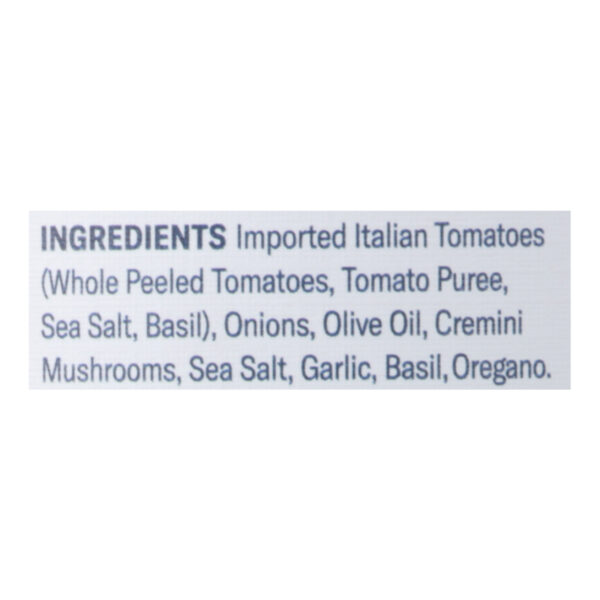 Carbone - Sauce Mushroom Marinara - Case Of 6-24 Oz - Image 2