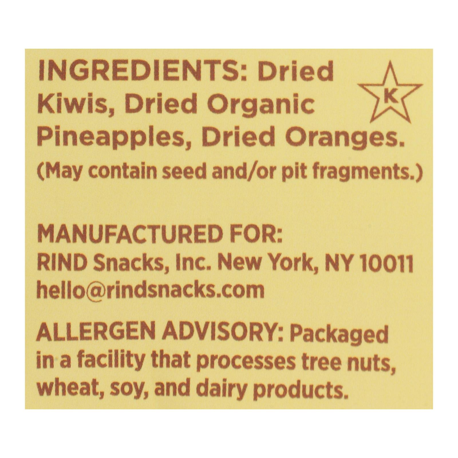 Rind Snacks - Dried Fruit Blend Tropical - Case Of 12 - 3 Oz - Image 2