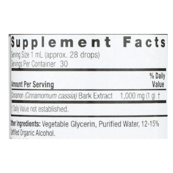 Nature's Answer - Cinnamon Bark - 1 Fl Oz - Image 2