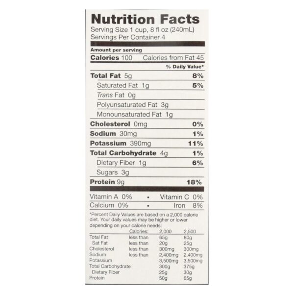 Westsoy Organic Vanilla - Unsweetened - Case Of 12 - 32 Fl Oz. - Image 2