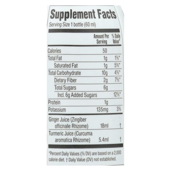 Ginger People - Ginger Shot Rescue Tumeric - Case Of 12 - 2 Fz - Image 2