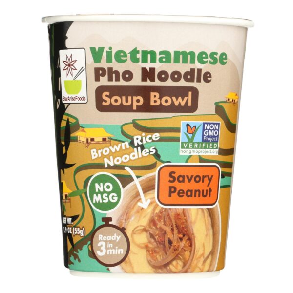 Star Anise Foods Vietnamese Pho Noodle Soup Bowl - Case Of 6 - 1.9 Oz - Image 2