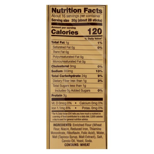 Snyder's Of Hanover - Pretzel Sticks Family Size - Case Of 6 - 17 Oz - Image 2