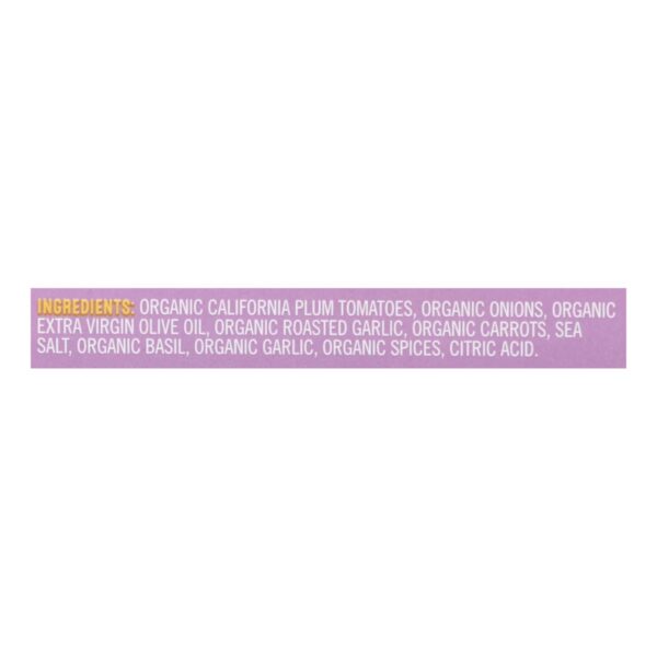 Sonoma Gourmet Organic Pasta Sauce - Roasted Garlic - Case Of 6 - 25 Oz. - Image 2
