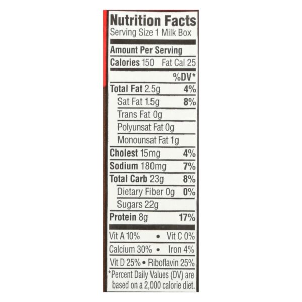 Horizon Lowfat Chocolate Milk  - 1 Each - 12/8 Fz - Image 4
