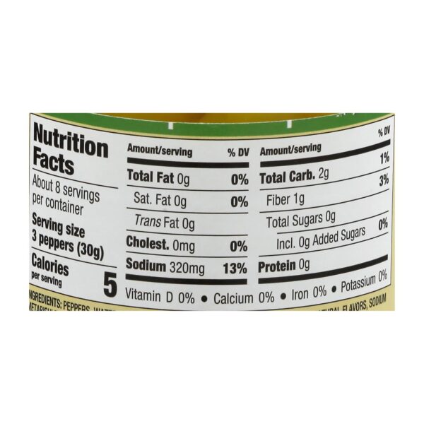Marzetta Sweet Banana Wax Peppers - Banana Peppers - Case Of 6 - 16 Oz. - Image 2