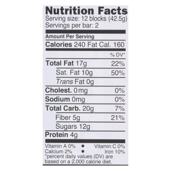 Divine - Bar Dark Chocolate W/almonds - Case Of 12 - 3 Oz - Image 2