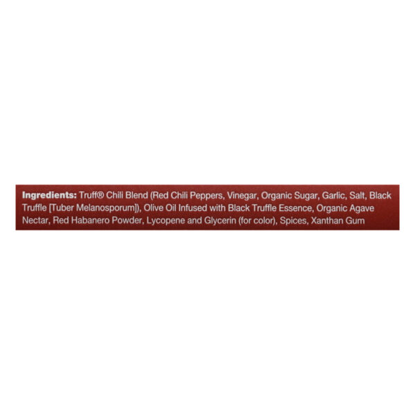 Truff - Hotter Sauce Blck Trfl - Case Of 6-6 Oz - Image 2