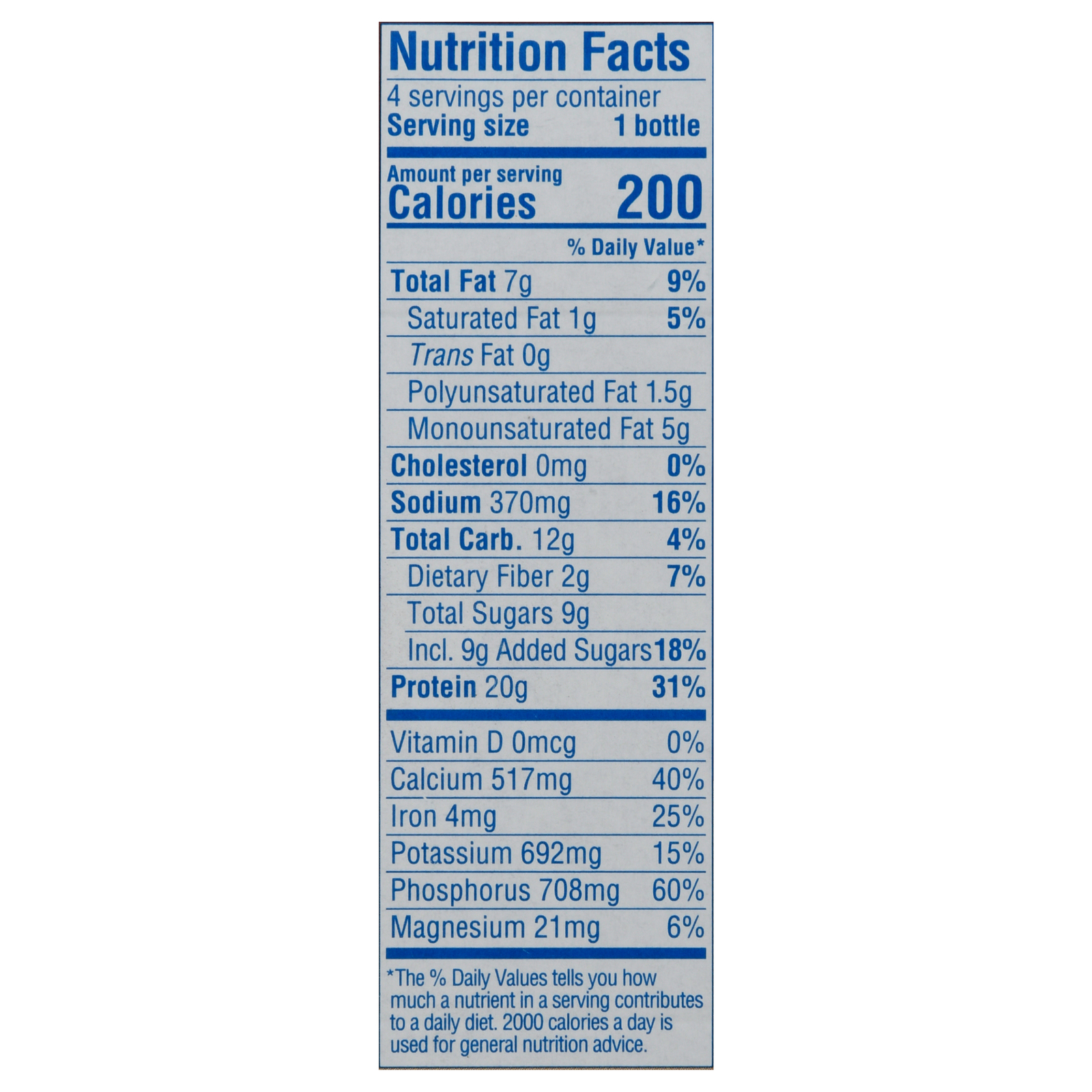 Ripple Foods Pbc - Shake Rtd Chocolate Nd 4 Pack - Case Of 6-4/11 Fz - Image 2