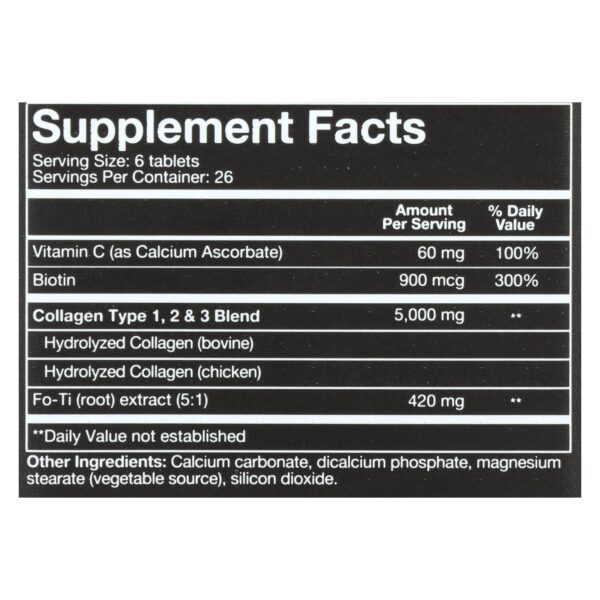 Youtheory Collagen - Mens - Advanced - 160 Tablets - Image 2
