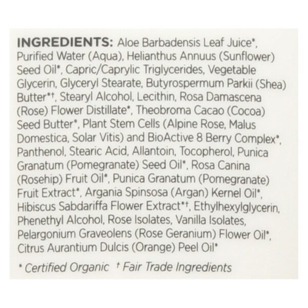 Andalou Naturals Body Butter - 1000 Roses - 8 Oz - Image 2