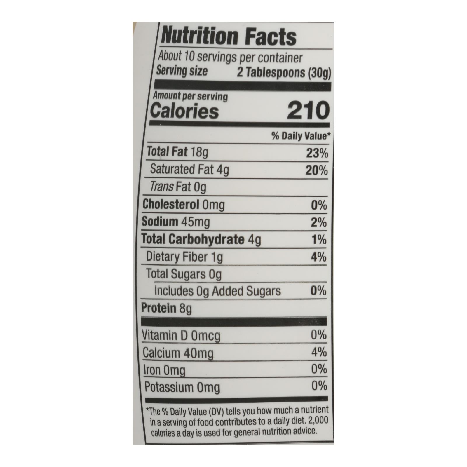 Mighty Sesame Company - Tahini Organic Fine Sesame - Case Of 8 - 10.9 Oz - Image 2
