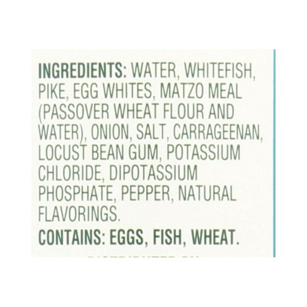 Manischewitz® Whitefish & Pike - Case Of 12 - 24 Oz - Image 2
