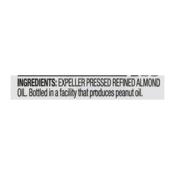 Spectrum Naturals Refined Sweet Almond Oil - Case Of 6 - 8 Fl Oz. - Image 2