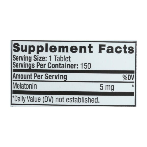 Natrol Melatonin Fast Dissolve Tablets - 5 Mg - 150 Count - Image 2