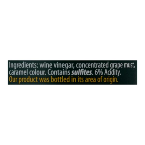 Monari Federzoni Balsamic Vinegar Of Modena - Case Of 6 - 16.9 Fl Oz. - Image 3