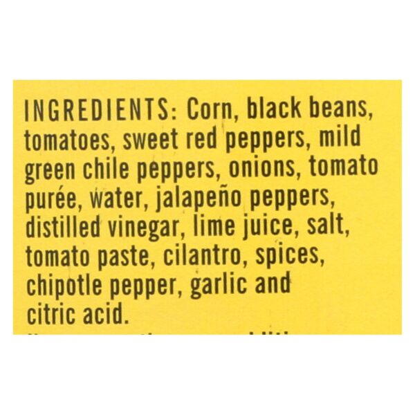 Desert Pepper Trading - Medium Corn Black Bean Red Pepper Salsa - Case Of 6 - 16 Oz. - Image 2