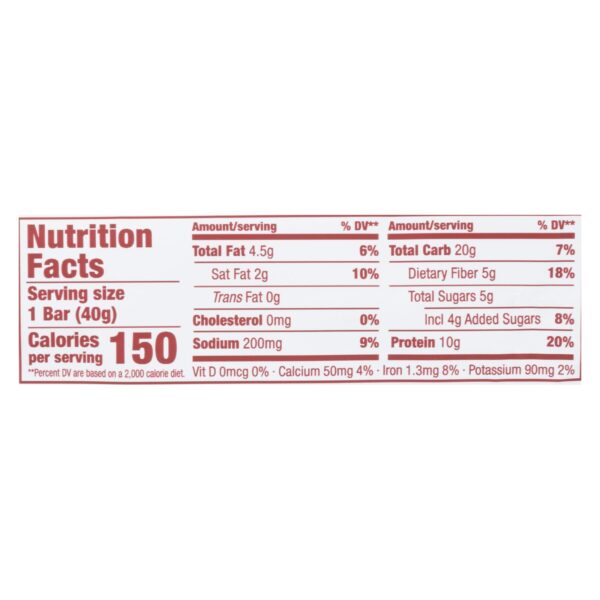 Think Products Thinkthin Bar - Lean Protein Fiber - Caramel - 1.41 Oz - 1 Case - Image 2