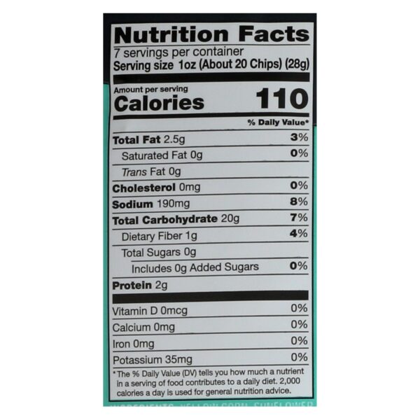 Our Little Rebellion Chips - Sea Salt Of The Earth - Case Of 12 - 7 Oz - Image 2